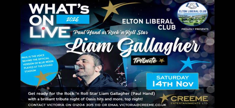 Liam Gallagher 14th November Tribute